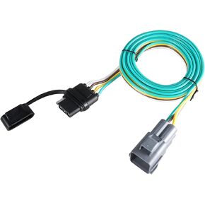 Oyviny Custom 4 Pin Trailer Wiring Harness 56325 for GMC Acadia 2017-2021/Chevy Blazer 2019-2021/Buick Envision 2021-2022/Cadillac XT5 2017-2022/XT6 2020-2021