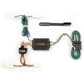 Curt Manufacturing 55542 Vehicle-Side Custom 4-Pin Trailer Wiring Harness,Fits Select Toyota Corolla Sedan ,Black