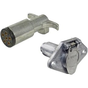 POLLAK 11-609EP Metal 6-Way Socket