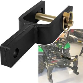 Versatile Quick Hitch Adapter Used to Adjust Top Link Bracket Movements Fits for Category 1 3-Point Quick Hitch Tractors