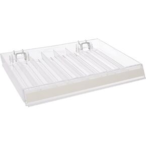 Azar Displays 225508-2pack 8-Compartment Nail Polish Tray (Pack of 2)