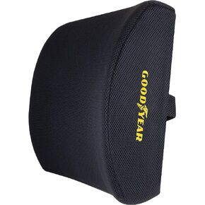 Goodyear, GY1003 Lumbar Support Pillow 100% Pure Memory Foam Helps Relieve Lower Back Pain Breathable Mesh
