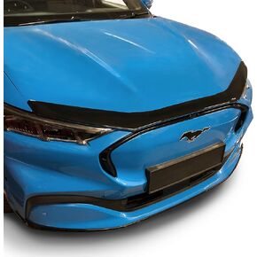 Auto Ventshade [AVS] Aeroskin Hood Protector | 2010 - 2012 Ford Mustang, Low Profile/Flush - Smoke | 322023