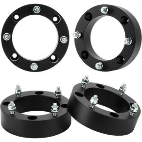 AEagle 4x156 Wheel Adapters 1" for Polaris Ranger Sportsman 400, 425, 600 Forged 4 Lug Wheel Spacers with 3/8"-24 Studs 131mm Bore 4PCS