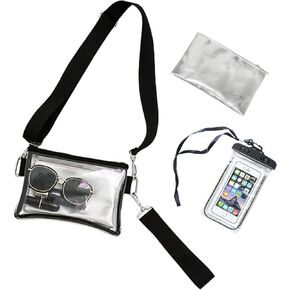 Clear Crossbody Bag Stadium Approved, Clear Tote Bag with Privacy Bag, Small Clear Bag for Women, Women's Crossbody Handbags