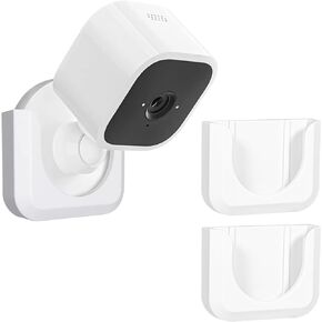 Adhesive Wall Mount Bracket for Blink Mini Indoor Camera, No Drill, No Screws, Decorate Damage-Free, Easy to Install (2 Pack)
