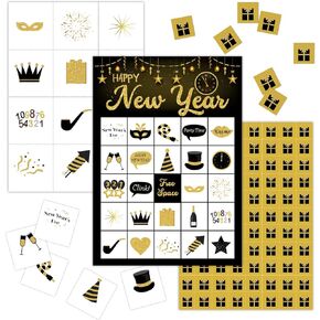 Christmas Bingo Games - Christmas Bingo Games for 24 Players, Christmas Party Supplies, Holiday Bingo Games for Family, Friends, Classmates, Colleagues, Neighbors- A04