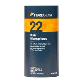 Fibre Glast Fiberglass Microspheres – Bond Putty & Whipped Filler Paste for Surface Repairs – Car, Auto, Boat & Forged Parts - Mix with Epoxy, Vinyl Ester, or Polyester Resin, Dries Clear, 4 Oz