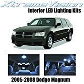 XtremeVision Interior LED for Dodge Magnum 2005-2008 (7 Pieces) Cool White Interior LED Kit + Installation Tool