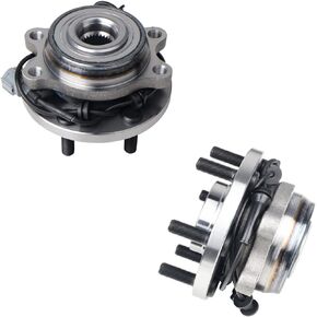 515065 Front Wheel Bearing Hub Assembly 2-Pack for Nissan Frontier 2005-2017 Pathfinder 2005-2012 Xterra 2005-2015 Suzuki Equator 2009-2012, 6 Lug Bolts w/ABS