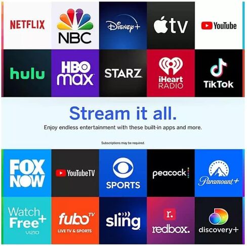 تلفزيون VIZIO 40 بوصة فئة D-Series FHD LED ذكي للألعاب والبث، وسماعة رأس بلوتوث - D40fM-K09 (متجدد) in Saudi Arabia