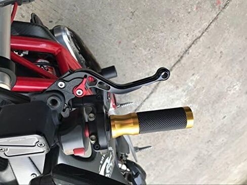 أذرع قابض فرامل قصيرة قابلة للتعديل من الألومنيوم FXCNC CNC متوافقة مع YFM700 Raptor 700 R 2008-2022، YFZ450 YFZ450R YFZ450X 2008-2020، YFM250 Raptor 2008-2013، Raptor 250R 2011 in Kuwait