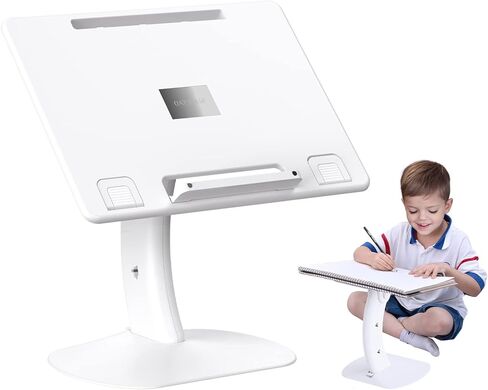 حامل قراءة الكتب من OATSBASF، حامل كتب قابل للتعديل بارتفاع مع مشبك كتب، حامل كتب للقراءة بدون استخدام اليدين، حامل كتب مريح صديق للأطفال، حامل قراءة كتب محمول لأريكة أرضية السرير in Kuwait