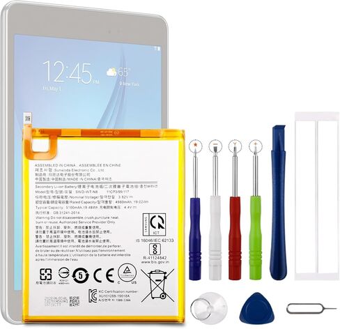SWD-WT-N8 Replacement Battery Compatible with Galaxy Tab A 8.0 2019 SM-T290 SM-T295 SM-T295N with Toolkit… in Saudi Arabia