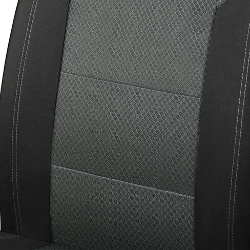 AKAUTO Front Seat Covers 3D Air Mesh, Car Seat Cover Full Coverage Protection, Automotive Seat Covers, Airbag Compatible, Universal Seat Covers Fit for SUV, Trucks, Sedans (Black) in Saudi Arabia