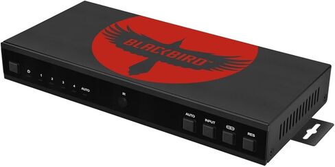 Monoprice Blackbird 4K60 Multiviewer Seamless UHD Video Switcher for Professional AV Installations, HDMI 2.0b, HDCP 2.2 and 1.x Audio Extraction, 18Gbps Video Bandwidth - Pro-Series in Saudi Arabia