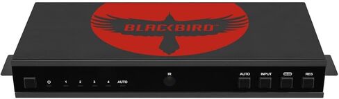 Monoprice Blackbird 4K60 Multiviewer Seamless UHD Video Switcher for Professional AV Installations, HDMI 2.0b, HDCP 2.2 and 1.x Audio Extraction, 18Gbps Video Bandwidth - Pro-Series in Saudi Arabia