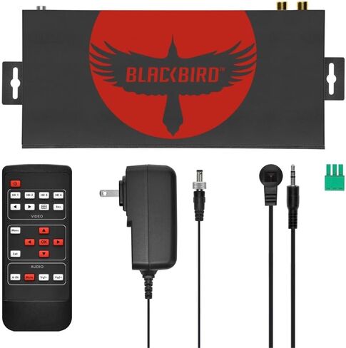 Monoprice Blackbird 4K60 Multiviewer Seamless UHD Video Switcher for Professional AV Installations, HDMI 2.0b, HDCP 2.2 and 1.x Audio Extraction, 18Gbps Video Bandwidth - Pro-Series in Saudi Arabia