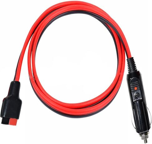 12AWG Car Cigarette Lighter Plug Extension Cable with Internal 15 Amp Fuse 45A Connector Compatible with Anderson Power Pole Connectors- 3.3ft/1m (12AWG) in Saudi Arabia