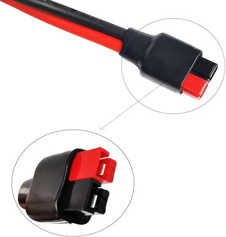 12AWG Car Cigarette Lighter Plug Extension Cable with Internal 15 Amp Fuse 45A Connector Compatible with Anderson Power Pole Connectors- 3.3ft/1m (12AWG) in Saudi Arabia