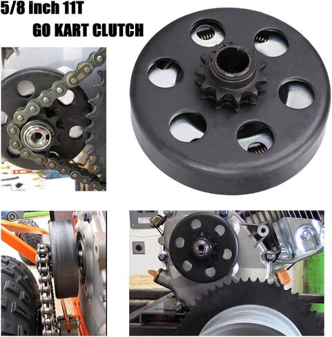 MOOSUN Go Kart/مقبض طرد مركزي صغير للدراجة 5/8 تجويف #35 سلسلة 11 سن in Saudi Arabia