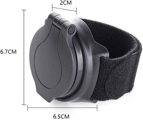 مرآة الرؤية الخلفية للدراجة - مقاس نحيف، ذراع ركوب خارجي 360 درجة مرآة قابلة للطي دوارة من أجل سلامة الرؤية الخلفية لركوب الدراجات in Kuwait