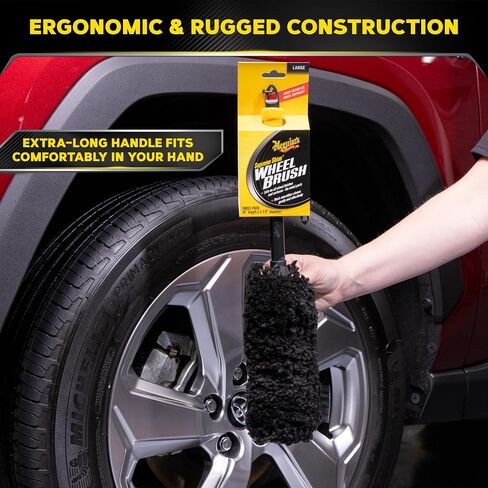 Meguiar's Supreme Wheel Brush, Medium - 1 Brush in Saudi Arabia
