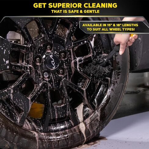 Meguiar's Supreme Wheel Brush, Medium - 1 Brush in Saudi Arabia