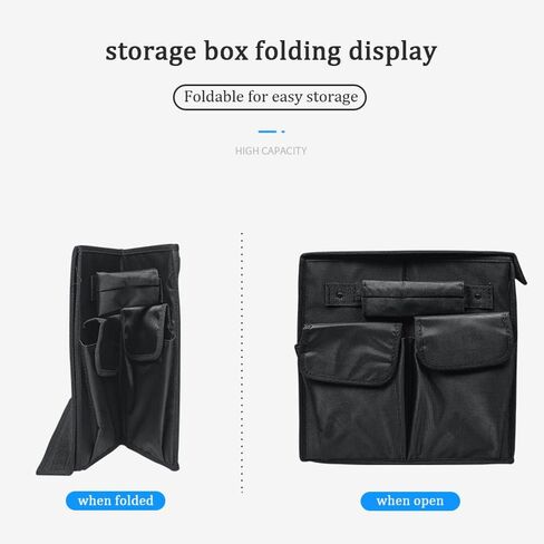 for Volvo S60 V60 S90 V90 XC40 XC60 XC90 Car Trunk Organizer, Waterproof Foldable Portable Multipurpose Storage Box, Tool Grocery Bag Organizer (WEWSND-9) in Kuwait