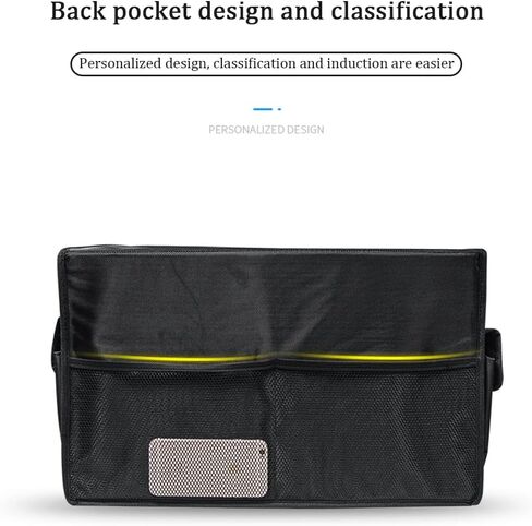 for Volvo S60 V60 S90 V90 XC40 XC60 XC90 Car Trunk Organizer, Waterproof Foldable Portable Multipurpose Storage Box, Tool Grocery Bag Organizer (WEWSND-9) in Kuwait