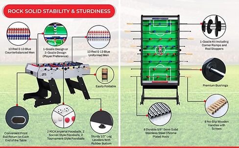 KICK Majesty 55" Folding Foosball Table in Saudi Arabia