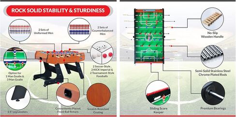 KICK Majesty 55" Folding Foosball Table in Saudi Arabia