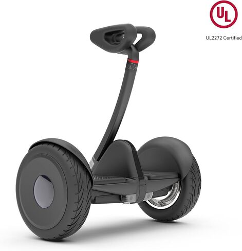 سكوتر كهربائي ذكي ذاتي التوازن Segway Ninebot S/S MAX/S2 - محرك قوي، 10/11.2/12.4 ميل في الساعة، لوح طائر مع ضوء LED، متوافق مع مجموعة Gokart، معتمد من UL-2272 in Saudi Arabia