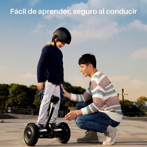 سكوتر كهربائي ذكي ذاتي التوازن Segway Ninebot S/S MAX/S2 - محرك قوي، 10/11.2/12.4 ميل في الساعة، لوح طائر مع ضوء LED، متوافق مع مجموعة Gokart، معتمد من UL-2272 in Saudi Arabia