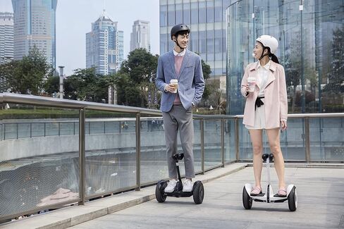 سكوتر كهربائي ذكي ذاتي التوازن Segway Ninebot S/S MAX/S2 - محرك قوي، 10/11.2/12.4 ميل في الساعة، لوح طائر مع ضوء LED، متوافق مع مجموعة Gokart، معتمد من UL-2272 in Saudi Arabia