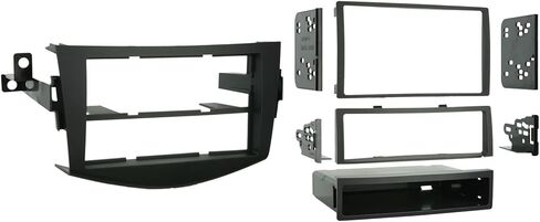 مجموعة تركيب Metra 99-8217 Double DIN أو Single DIN لسيارة Toyota Rav4 2006-2009، أسود in Saudi Arabia