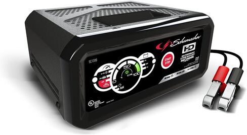 Schumacher SC1340 Fully Automatic Battery Charger and Engine Starter- 55 Amp/10 Amp, 6V/12V or Cars, SUVs and Small Trucks in Saudi Arabia