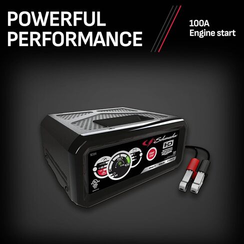 Schumacher SC1340 Fully Automatic Battery Charger and Engine Starter- 55 Amp/10 Amp, 6V/12V or Cars, SUVs and Small Trucks in Saudi Arabia