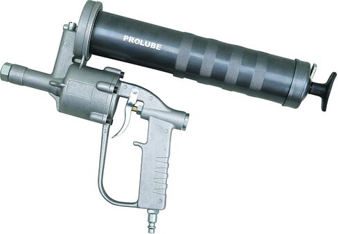 PROLUBE Air Operated Grease Gun | 14-Ounce Capacity | 4,800 PSI | 6-inch Steel Extension & Coupler | Automatic Grease Discharge | 1/8" NPT Threads (43305) in Saudi Arabia