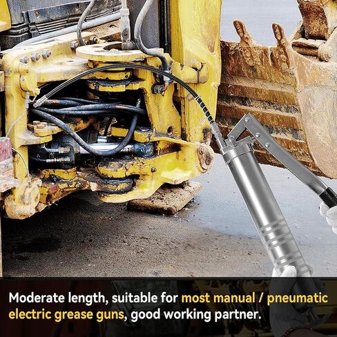 6PCS Grease Gun Tips, Contain 4PCS 1/8 Inch NPT Threads 18G Grease Gun Needle Tips and 2PCS Narrow Grease Needle Dispenser for Lubricating, Used in Narrow Space & Deep Hole Metal in Saudi Arabia