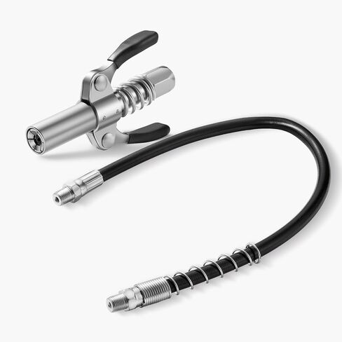 6PCS Grease Gun Tips, Contain 4PCS 1/8 Inch NPT Threads 18G Grease Gun Needle Tips and 2PCS Narrow Grease Needle Dispenser for Lubricating, Used in Narrow Space & Deep Hole Metal in Saudi Arabia