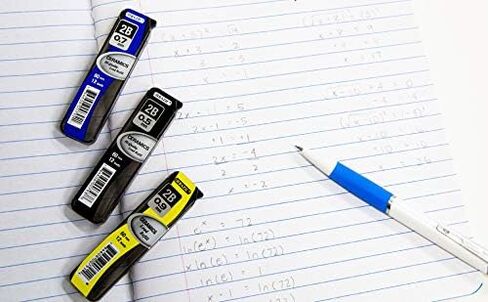 BAZIC Ceramics Mechanical Pencil Lead Refills 2B 0.5mm (36 Count/Pack), Pencil Lead Refill for Graphite Draft Drawing Writing Sketching, 24-Packs in Kuwait