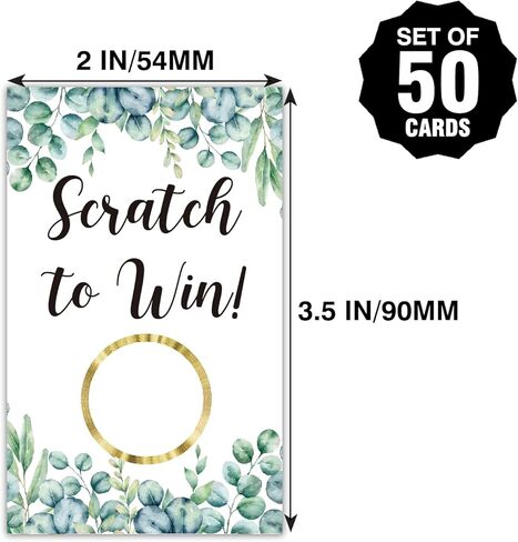 50 بطاقة هدية فارغة من Green Leafs، قسائم بطاقات قابلة للخدش لأعياد الميلاد، والأعمال التجارية الصغيرة، والمطاعم، وصالونات التجميل والمكياج، وحفلات الزفاف، وحفلات استقبال المولود الجديد، والعطلات، وألعاب هدايا عيد الميلاد. in Kuwait