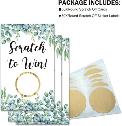 50 بطاقة هدية فارغة من Green Leafs، قسائم بطاقات قابلة للخدش لأعياد الميلاد، والأعمال التجارية الصغيرة، والمطاعم، وصالونات التجميل والمكياج، وحفلات الزفاف، وحفلات استقبال المولود الجديد، والعطلات، وألعاب هدايا عيد الميلاد. in Kuwait