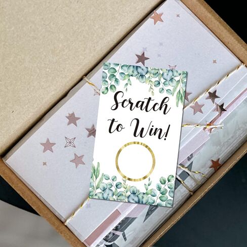 50 بطاقة هدية فارغة من Green Leafs، قسائم بطاقات قابلة للخدش لأعياد الميلاد، والأعمال التجارية الصغيرة، والمطاعم، وصالونات التجميل والمكياج، وحفلات الزفاف، وحفلات استقبال المولود الجديد، والعطلات، وألعاب هدايا عيد الميلاد. in Kuwait