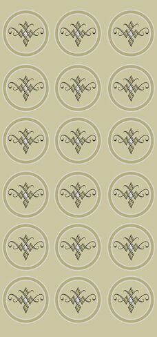 Geographics Printable White Gold Foil Stars Seals, 4.25"x9", Seal 1.25", 75/Pack (48675) in Saudi Arabia