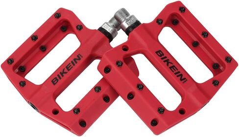 MTB Bike Pedal Nylon Fiber Non-Slip 9/16 Inch Bicycle Platform Flat Pedals for Road Mountain BMX Bike in Saudi Arabia