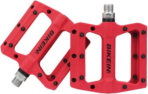 MTB Bike Pedal Nylon Fiber Non-Slip 9/16 Inch Bicycle Platform Flat Pedals for Road Mountain BMX Bike in Saudi Arabia
