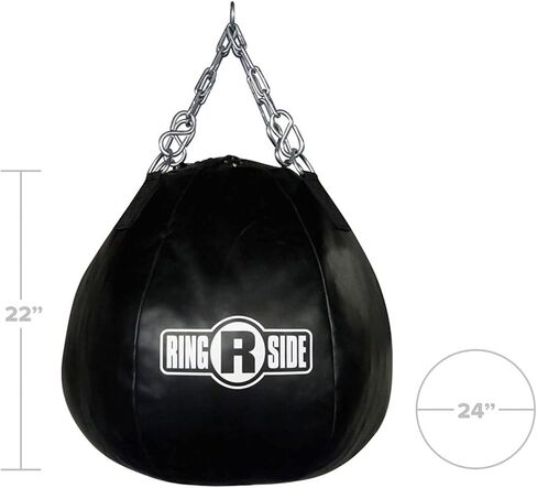 Ringside Body Snatcher Boxing Heavy Bag - Unfilled, Black in Saudi Arabia