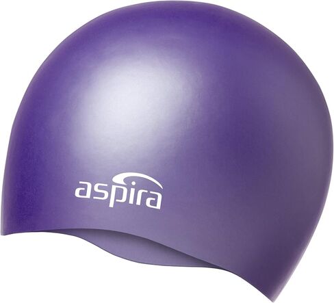 Silicone Swim Cap. Black. Unisex Adult Size, One Size Fits Most. in Kuwait